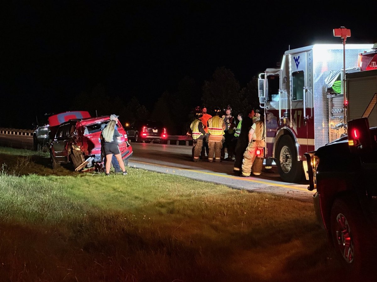 At least one person is in the hospital after a supposed hit and run in Lincoln County Monday evening